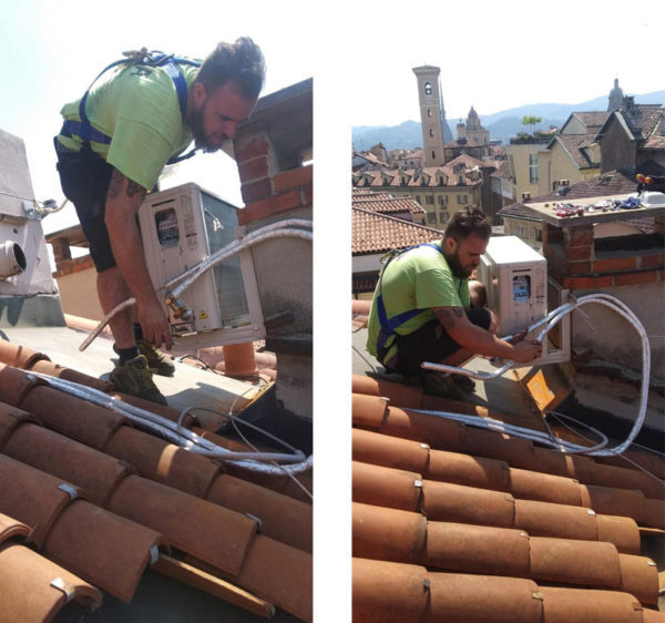 Installazione climatizzatori tetto Torino