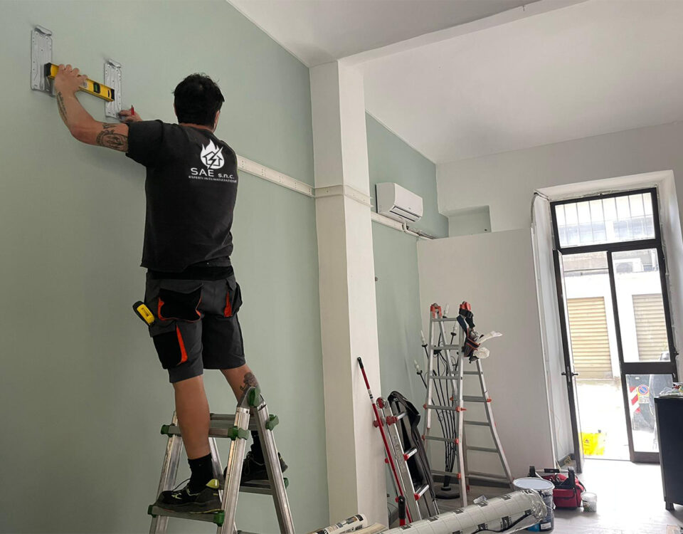 installazione climatizzatore negozio Torino