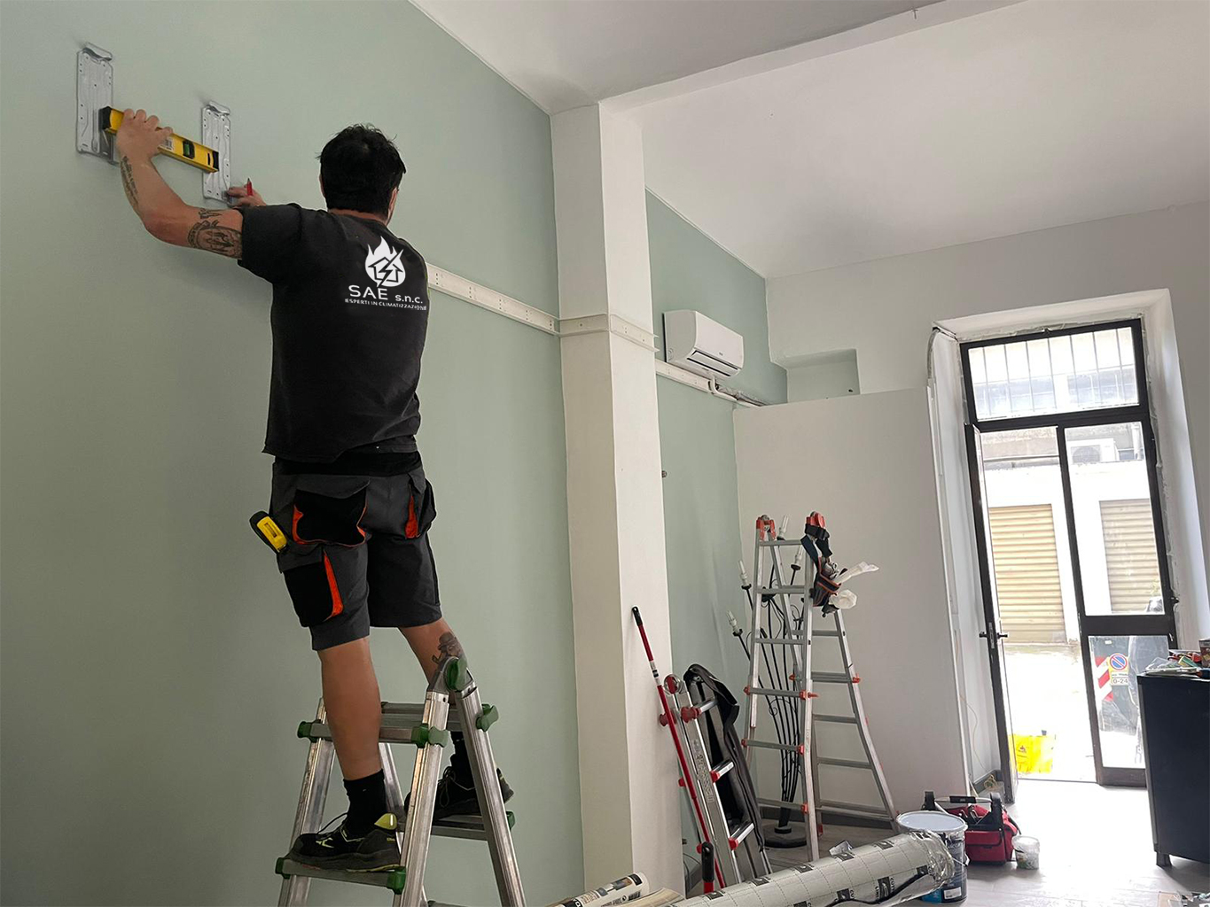 installazione climatizzatore negozio Torino